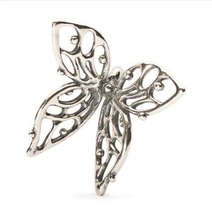 TROLLBEAD LARGE FILIGREE BUTTERFLY….. 2013 collection RETIRED- PENDANT ONLY